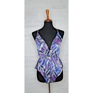 Victorias Secret Very Sexy Mesh Sides‎ Bodysuit Silky Satin Teddy Lingerie M NWT